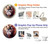S0691 Peinture Leo Etui Coque Housse pour LG V30, LG V30 Plus, LG V30S ThinQ, LG V35, LG V35 ThinQ