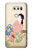S0889 Japan Art Kimono Etui Coque Housse pour LG V30, LG V30 Plus, LG V30S ThinQ, LG V35, LG V35 ThinQ