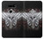 S1434 Skull Wing Tattoo Biker Etui Coque Housse pour LG V30, LG V30 Plus, LG V30S ThinQ, LG V35, LG V35 ThinQ