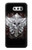 S1434 Skull Wing Tattoo Biker Etui Coque Housse pour LG V30, LG V30 Plus, LG V30S ThinQ, LG V35, LG V35 ThinQ