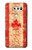 S1603 Canada Flag Old Vintage Etui Coque Housse pour LG V30, LG V30 Plus, LG V30S ThinQ, LG V35, LG V35 ThinQ