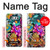 S1630 Poissons japonais Oriental Tatouage Etui Coque Housse pour LG V30, LG V30 Plus, LG V30S ThinQ, LG V35, LG V35 ThinQ