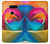 S1671 Rainbow Colorful Rose Etui Coque Housse pour LG V30, LG V30 Plus, LG V30S ThinQ, LG V35, LG V35 ThinQ