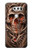 S1675 Skull Blood Tattoo Etui Coque Housse pour LG V30, LG V30 Plus, LG V30S ThinQ, LG V35, LG V35 ThinQ