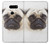 S1852 Pug Dog Etui Coque Housse pour LG V30, LG V30 Plus, LG V30S ThinQ, LG V35, LG V35 ThinQ