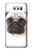 S1852 Pug Dog Etui Coque Housse pour LG V30, LG V30 Plus, LG V30S ThinQ, LG V35, LG V35 ThinQ