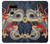 S2073 Japan Dragon Art Etui Coque Housse pour LG V30, LG V30 Plus, LG V30S ThinQ, LG V35, LG V35 ThinQ