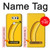 S2294 banane Etui Coque Housse pour LG V30, LG V30 Plus, LG V30S ThinQ, LG V35, LG V35 ThinQ