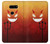S2454 Red Cute Little Devil Cartoon Etui Coque Housse pour LG V30, LG V30 Plus, LG V30S ThinQ, LG V35, LG V35 ThinQ