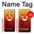 S2454 Rouge mignon petit diable Dessin animé Etui Coque Housse pour LG V30, LG V30 Plus, LG V30S ThinQ, LG V35, LG V35 ThinQ
