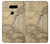 S2506 Exploration North America Map Etui Coque Housse pour LG V30, LG V30 Plus, LG V30S ThinQ, LG V35, LG V35 ThinQ