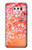 S2543 Japanese Kimono Style Flower Pattern Etui Coque Housse pour LG V30, LG V30 Plus, LG V30S ThinQ, LG V35, LG V35 ThinQ