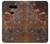 S2714 Rust Steel Texture Graphic Printed Etui Coque Housse pour LG V30, LG V30 Plus, LG V30S ThinQ, LG V35, LG V35 ThinQ
