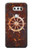 S2766 Ship Wheel Rusty Texture Etui Coque Housse pour LG V30, LG V30 Plus, LG V30S ThinQ, LG V35, LG V35 ThinQ