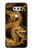 S2804 Chinese Gold Dragon Printed Etui Coque Housse pour LG V30, LG V30 Plus, LG V30S ThinQ, LG V35, LG V35 ThinQ