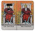S2808 Tarot Card The Emperor Etui Coque Housse pour LG V30, LG V30 Plus, LG V30S ThinQ, LG V35, LG V35 ThinQ