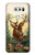S2841 Vintage Reindeer Christmas Etui Coque Housse pour LG V30, LG V30 Plus, LG V30S ThinQ, LG V35, LG V35 ThinQ
