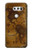 S2861 Antique World Map Etui Coque Housse pour LG V30, LG V30 Plus, LG V30S ThinQ, LG V35, LG V35 ThinQ