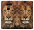 S2870 Lion King of Beasts Etui Coque Housse pour LG V30, LG V30 Plus, LG V30S ThinQ, LG V35, LG V35 ThinQ