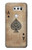 S2928 Vintage Spades Ace Card Etui Coque Housse pour LG V30, LG V30 Plus, LG V30S ThinQ, LG V35, LG V35 ThinQ