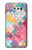 S2947 Candy Minimal Pastel Colors Etui Coque Housse pour LG V30, LG V30 Plus, LG V30S ThinQ, LG V35, LG V35 ThinQ