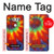 S2985 Coloré Tie Dye Texture Etui Coque Housse pour LG V30, LG V30 Plus, LG V30S ThinQ, LG V35, LG V35 ThinQ