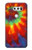 S2985 Colorful Tie Dye Texture Etui Coque Housse pour LG V30, LG V30 Plus, LG V30S ThinQ, LG V35, LG V35 ThinQ