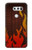 S2988 Rally Car Tire Fire Etui Coque Housse pour LG V30, LG V30 Plus, LG V30S ThinQ, LG V35, LG V35 ThinQ