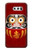 S3023 Japan Good Luck Daruma Doll Etui Coque Housse pour LG V30, LG V30 Plus, LG V30S ThinQ, LG V35, LG V35 ThinQ