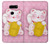 S3025 Pink Maneki Neko Lucky Cat Etui Coque Housse pour LG V30, LG V30 Plus, LG V30S ThinQ, LG V35, LG V35 ThinQ
