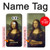 S3038 Peinture Mona Lisa Da Vinci Etui Coque Housse pour LG V30, LG V30 Plus, LG V30S ThinQ, LG V35, LG V35 ThinQ