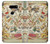 S3145 Antique Constellation Star Sky Map Etui Coque Housse pour LG V30, LG V30 Plus, LG V30S ThinQ, LG V35, LG V35 ThinQ