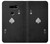 S3152 Black Ace of Spade Etui Coque Housse pour LG V30, LG V30 Plus, LG V30S ThinQ, LG V35, LG V35 ThinQ
