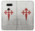 S3200 Order of Santiago Cross of Saint James Etui Coque Housse pour LG V30, LG V30 Plus, LG V30S ThinQ, LG V35, LG V35 ThinQ
