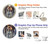 S3210 Santa Maria Del Mar Cathedral Etui Coque Housse pour LG V30, LG V30 Plus, LG V30S ThinQ, LG V35, LG V35 ThinQ