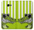 S2323 Funny Green Alligator Crocodile Etui Coque Housse pour Samsung Galaxy A5 (2017)