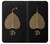 S2331 Gold Leaf Buddhist Om Symbol Etui Coque Housse pour Samsung Galaxy A5 (2017)