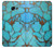 S2685 Aqua Turquoise Gemstone Graphic Printed Etui Coque Housse pour Samsung Galaxy A5 (2017)