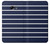 S2767 Navy White Striped Etui Coque Housse pour Samsung Galaxy A5 (2017)