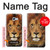 S2870 Lion Roi des Bêtes Etui Coque Housse pour Samsung Galaxy A5 (2017)