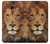 S2870 Lion King of Beasts Etui Coque Housse pour Samsung Galaxy A5 (2017)