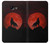 S2955 Wolf Howling Red Moon Etui Coque Housse pour Samsung Galaxy A5 (2017)