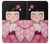 S3042 Japan Girl Hina Doll Kimono Sakura Etui Coque Housse pour Samsung Galaxy A5 (2017)