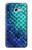 S3047 Green Mermaid Fish Scale Etui Coque Housse pour Samsung Galaxy A5 (2017)