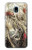 S0122 Yakuza Tattoo Etui Coque Housse pour Samsung Galaxy J3 (2018), J3 Star, J3 V 3rd Gen, J3 Orbit, J3 Achieve, Express Prime 3, Amp Prime 3