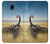 S0150 Desert Scorpion Etui Coque Housse pour Samsung Galaxy J3 (2018), J3 Star, J3 V 3rd Gen, J3 Orbit, J3 Achieve, Express Prime 3, Amp Prime 3
