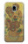 S0214 Van Gogh Vase Fifteen Sunflowers Etui Coque Housse pour Samsung Galaxy J3 (2018), J3 Star, J3 V 3rd Gen, J3 Orbit, J3 Achieve, Express Prime 3, Amp Prime 3