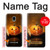 S1083 Citrouille araignée bougies Halloween Etui Coque Housse pour Samsung Galaxy J3 (2018), J3 Star, J3 V 3rd Gen, J3 Orbit, J3 Achieve, Express Prime 3, Amp Prime 3