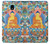 S1256 Buddha Paint Etui Coque Housse pour Samsung Galaxy J3 (2018), J3 Star, J3 V 3rd Gen, J3 Orbit, J3 Achieve, Express Prime 3, Amp Prime 3