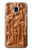 S1307 Fish Wood Carving Graphic Printed Etui Coque Housse pour Samsung Galaxy J3 (2018), J3 Star, J3 V 3rd Gen, J3 Orbit, J3 Achieve, Express Prime 3, Amp Prime 3